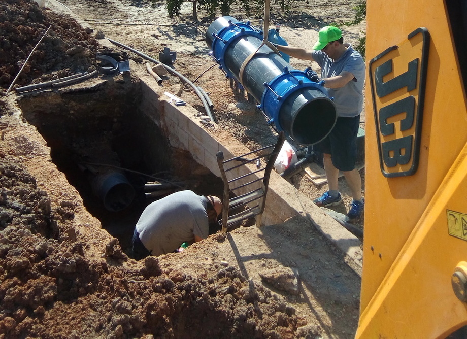 Instalacion riego goteo